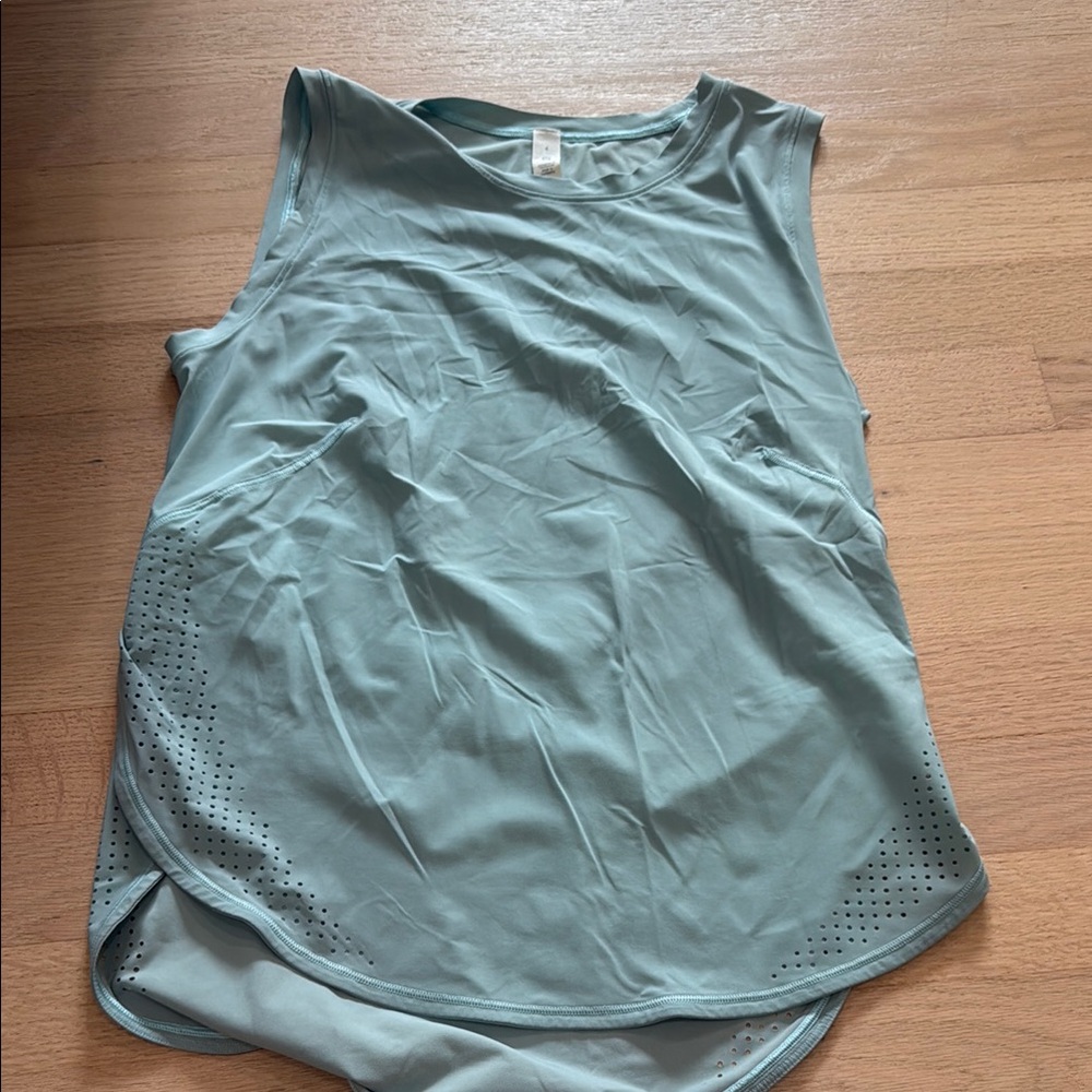 lululemon athletica Teal Tank Top